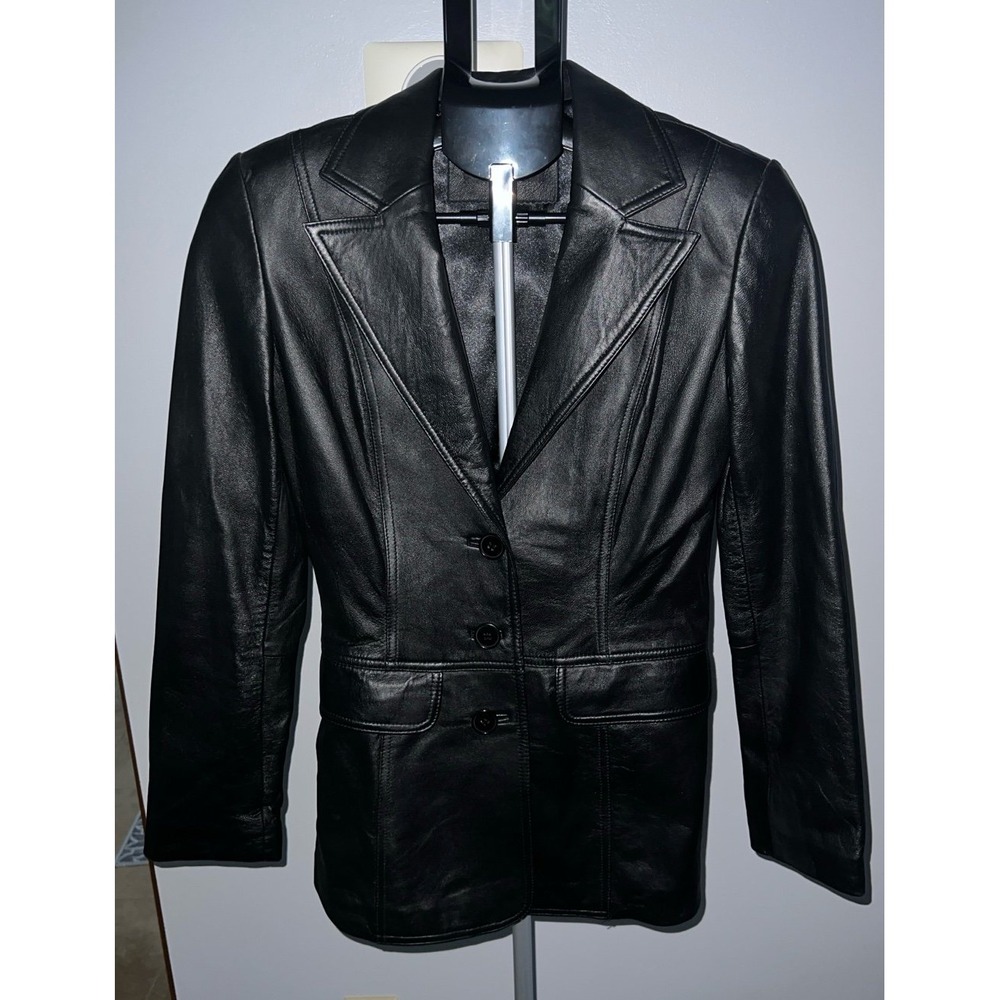 Rampage Black Leather Jacket